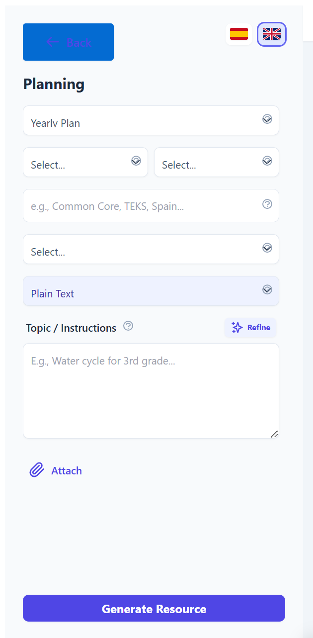 Didaktos Smart Form UI